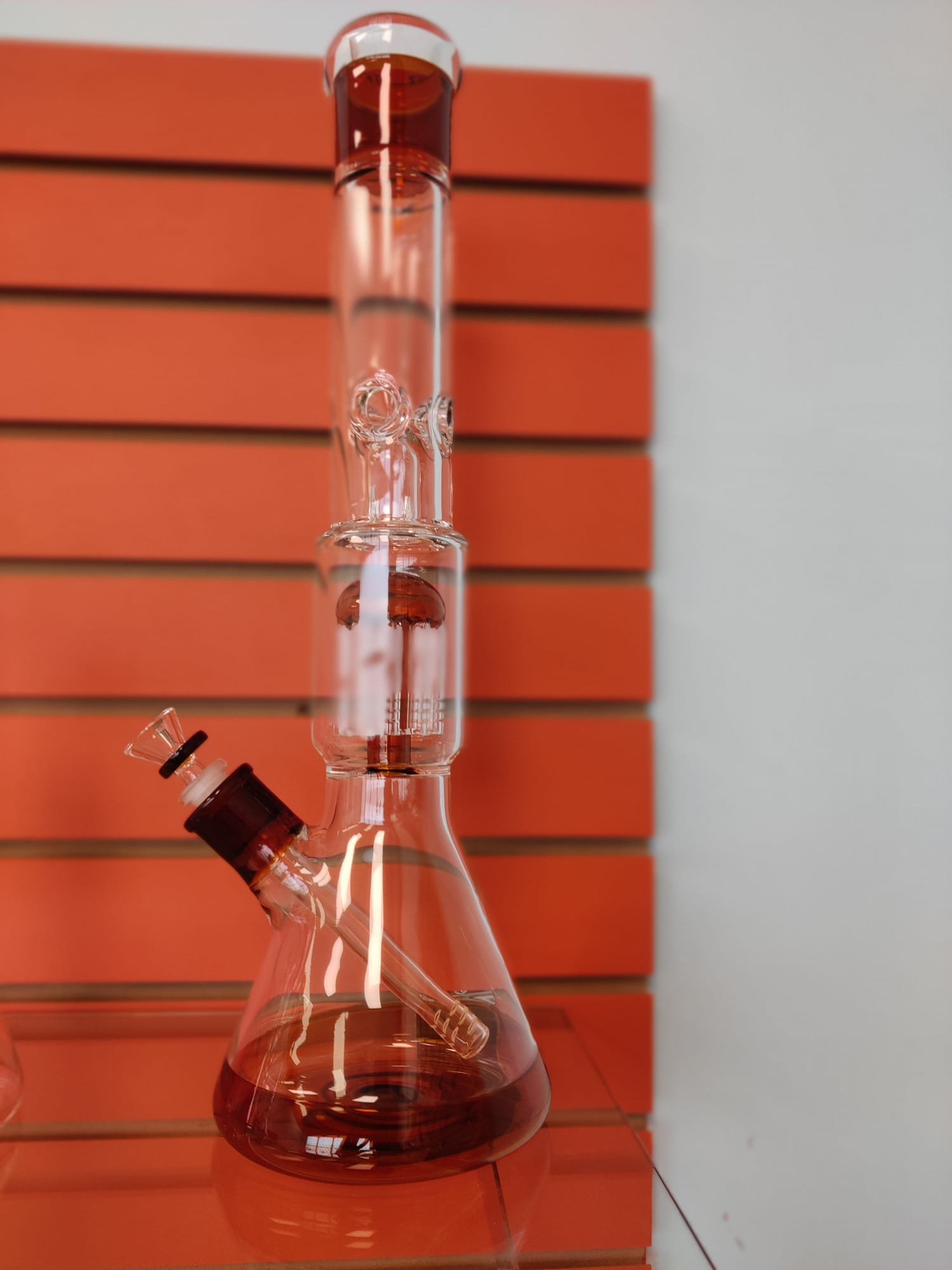 17'' Glass Tree Arm Percolator Beaker Bong (9mm)