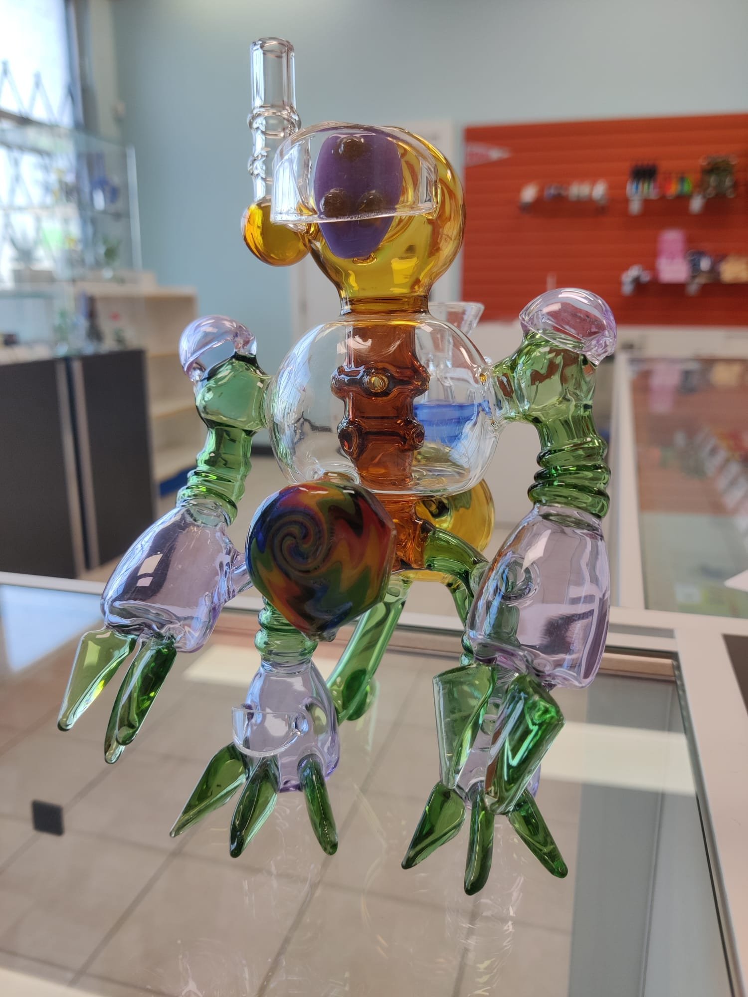 Unique Robo Glass Bong
